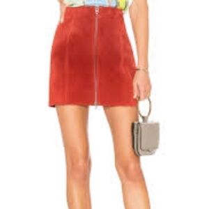 Blanknyc Suede Mini Skirt